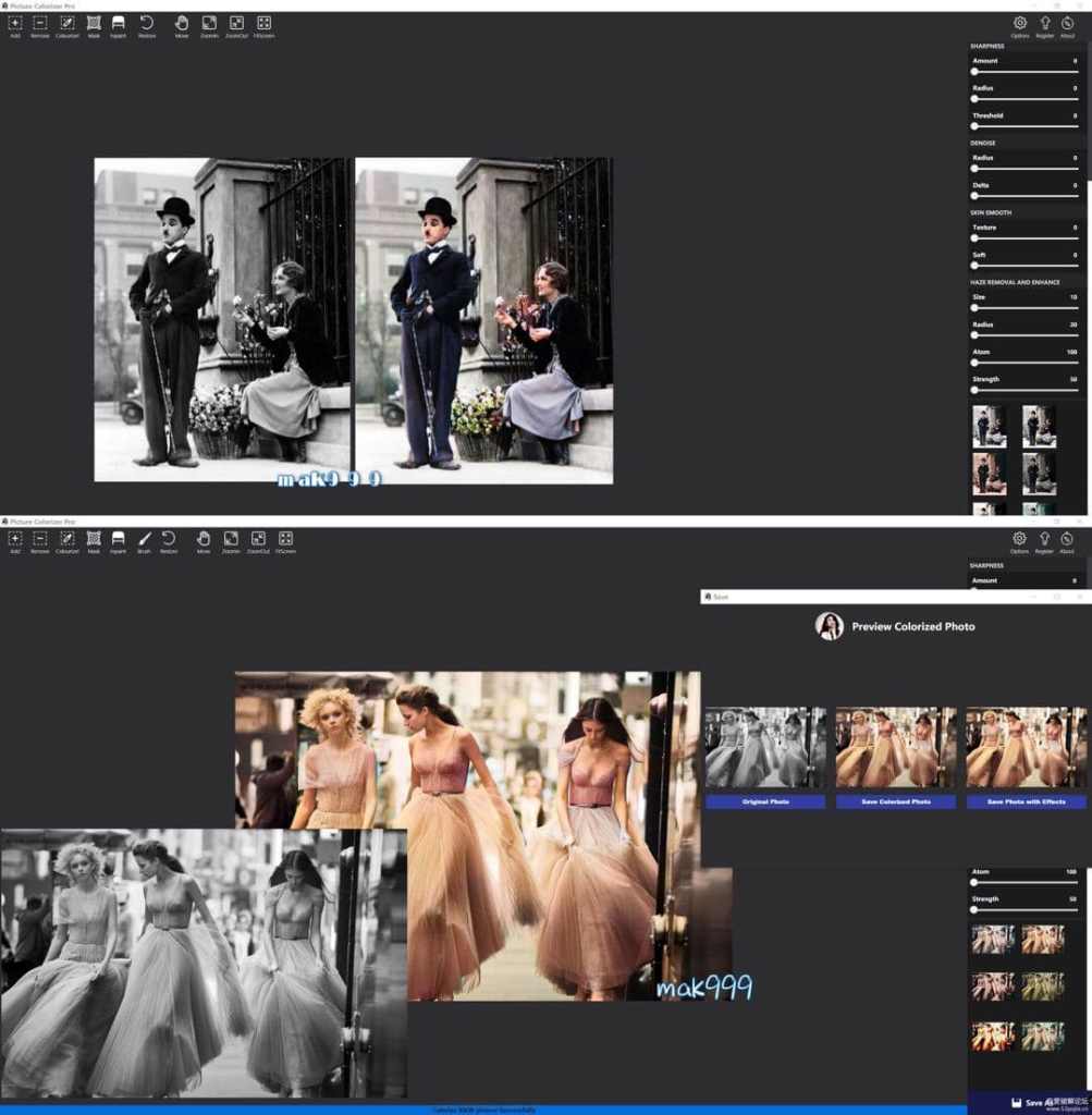 图片[1]-[Windows] Picture Colorizer 2.3.0 Pro单文件（AI人工智能黑白相一键上色）-天时网